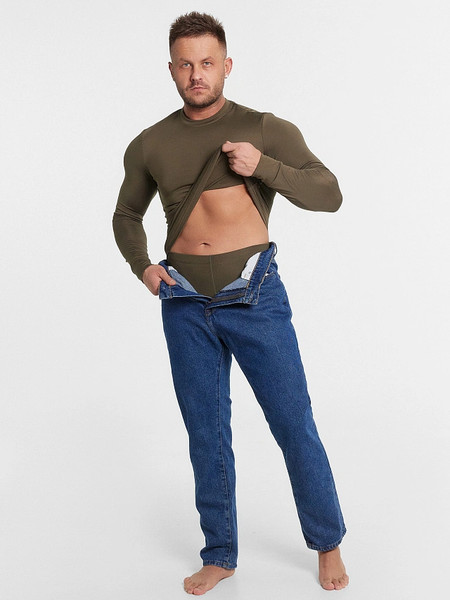 Изображение товара Комплект термобелья Mark Formelle 691004 (р.100-90-182/188, оливковый)