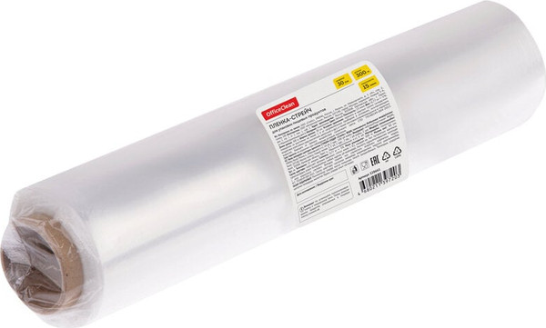 Изображение товара Пленка пищевая OfficeClean 0.3x300м 15мкм / 328661 (белый)