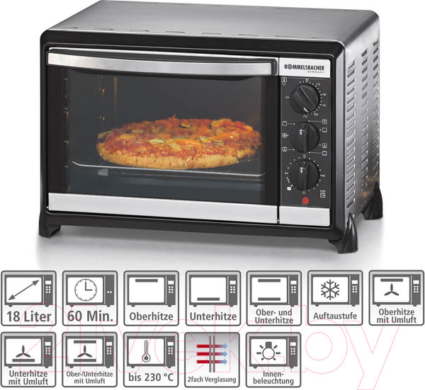 Изображение товара Ростер Rommelsbacher BG 1055/E
