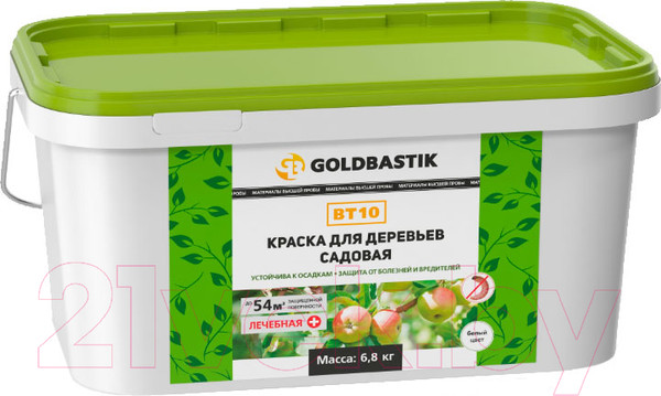 Изображение товара Краска Goldbastik BT 10 для садовых деревьев (6.8кг)