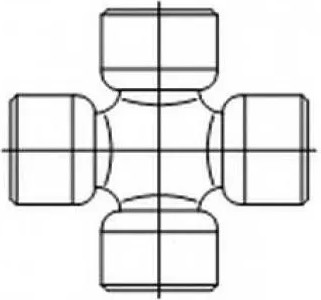 Изображение товара Крестовина карданной передачи Loebro U728/4