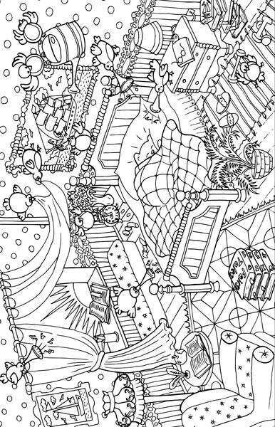 Изображение товара Раскраска-антистресс АСТ Волшебник страны Оз. Раскраска на поиск предметов (Волк Александра 9785171711085)