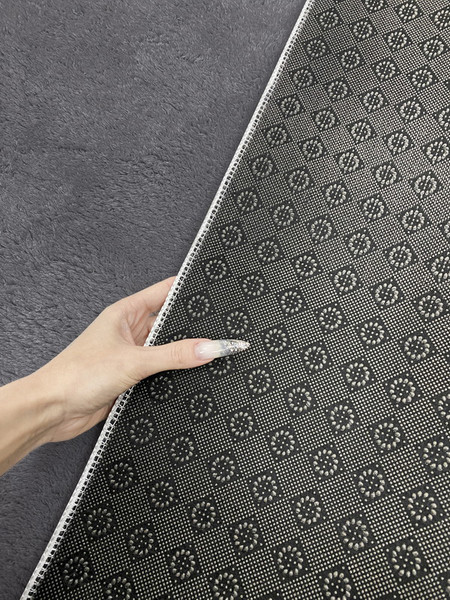 Изображение товара Покрытие напольное тафтинговое Plato Hali 1.2x1.7 (Vitrin Anthracite)