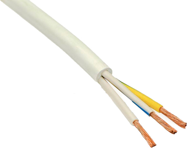 Изображение товара Провод силовой Автопровод ПВС-Т 2x4+1x4 (100м, белый)