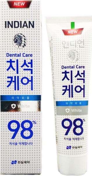 Изображение товара Зубная паста Hanil Indian Dental Care White Отбеливание (120г)