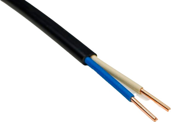 Изображение товара Кабель силовой Автопровод ВВГ-Пнг(А)-LS 2x4.0 - 0.66 (100м, черный)
