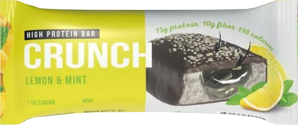 Изображение товара Набор протеиновых батончиков BootyBar Crunch Лимон и Мята (16x60г)