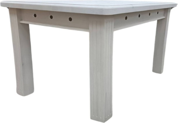 Изображение товара Обеденный стол ФанДОК Викинг 20 120x78x80 / Ф-181.20 (белый воск)