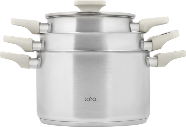 Изображение товара Набор кастрюль Lara Флора LR02-132 (3шт)