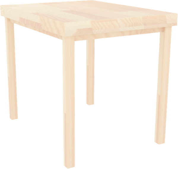 Изображение товара Обеденный стол ФанДОК 90x73x70 Ф-156.06-01 (лак)