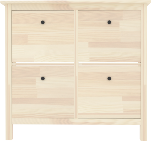 Изображение товара Тумба в прихожую ФанДОК С 4-мя отделениями Ф-156.13-01 (лак)