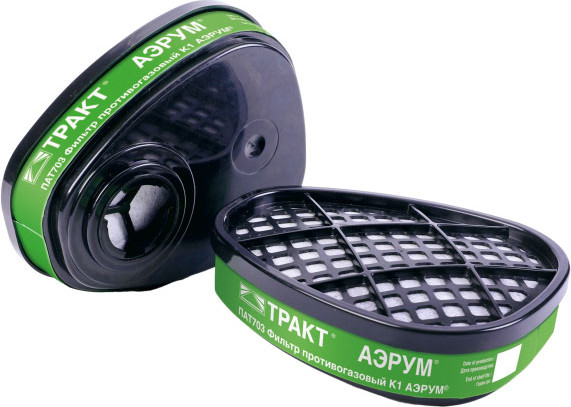 Изображение товара Фильтр для респиратора АЭРУМ К1 (2шт)