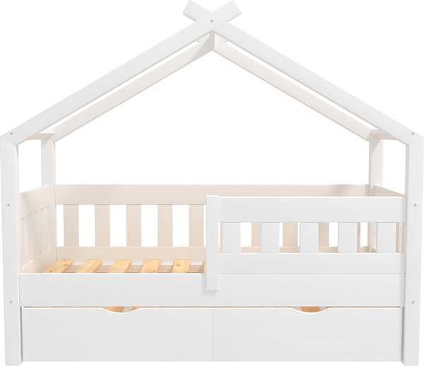 Изображение товара Кровать-тахта детская ФанДОК 80x160 Ф-141.22 (белый/с ложе)