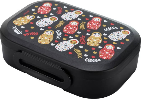 Изображение товара Ланч-бокс Phibo Матрешки / 434219913 (черный)