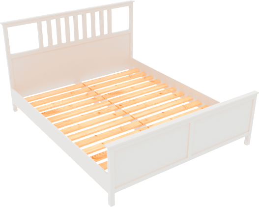 Изображение товара Двуспальная кровать ФанДОК 160x200 Ф-156.02 (белый)