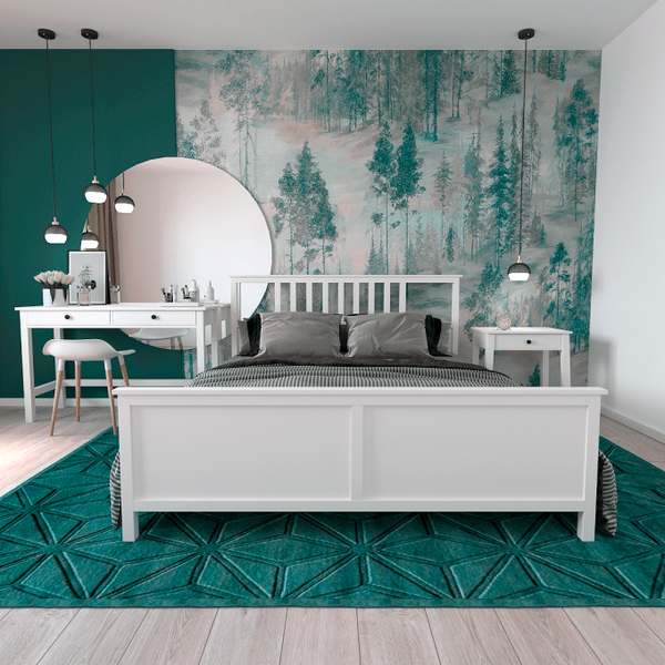 Изображение товара Двуспальная кровать ФанДОК 160x200 Ф-156.02 (белый)