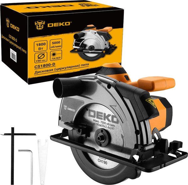 Изображение товара Дисковая пила Deko CS1800-D / 083-1101