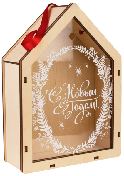 Изображение товара Коробка подарочная Woody Дом. Тип 1Р / 08422