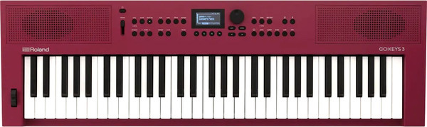 Изображение товара Цифровое фортепиано Roland Go:Keys 3 (темно-красный)