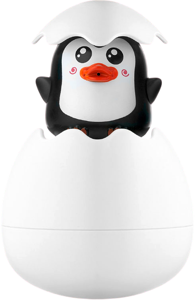 Изображение товара Игрушка для ванной ROXY-KIDS Яйцо-лейка. Пингвин 2в1 / REGG-003 (черный)