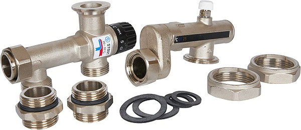 Изображение товара Насосно-смесительный узел коллектора Stout SDG-0120-005010 (без насоса)