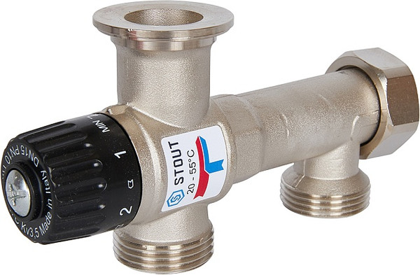 Изображение товара Насосно-смесительный узел коллектора Stout SDG-0120-005010 (без насоса)