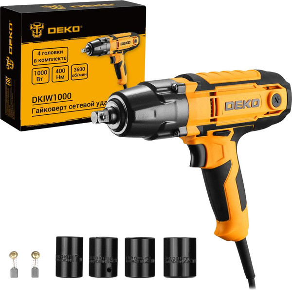Изображение товара Гайковерт Deko DKIW1000 / 083-1086