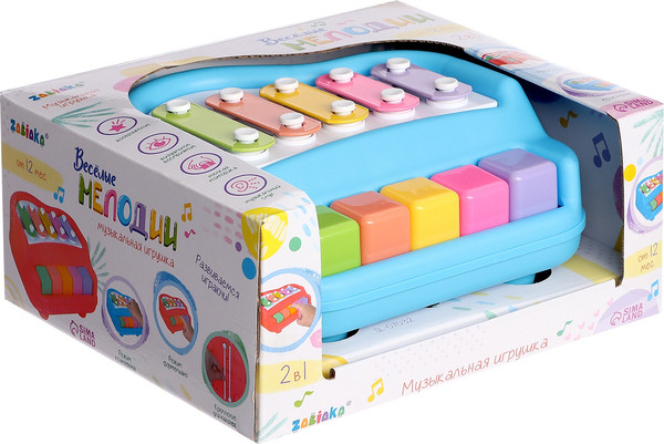 Изображение товара Музыкальная игрушка Zabiaka Металлофон KL276757 / 10612089