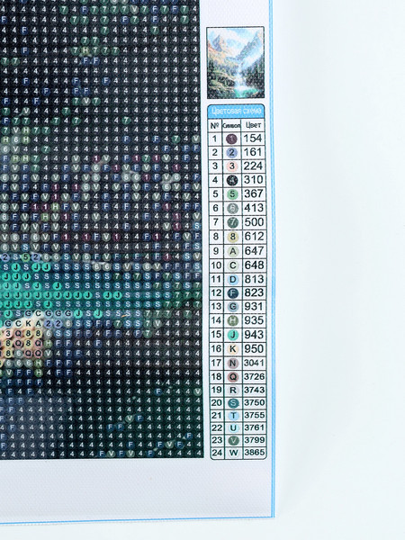 Изображение товара Набор алмазной вышивки Школа талантов Озеро в горах / 10656181