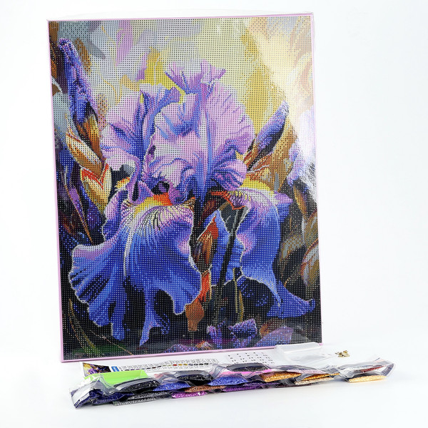 Изображение товара Набор алмазной вышивки Школа талантов Ирисы / 10656172