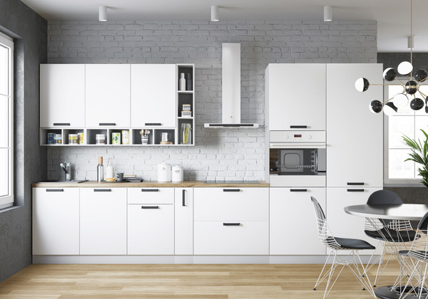 Изображение товара Шкаф навесной для кухни ДСВ П 600 Ройс (белый софт)