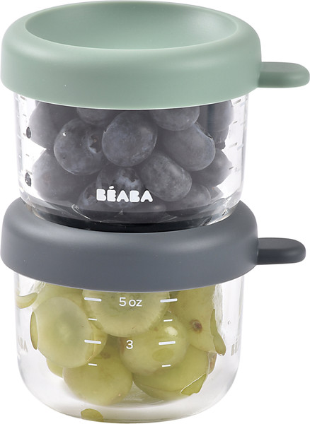 Изображение товара Набор контейнеров для детского питания Beaba Lot De 2 Portion Verre 914016