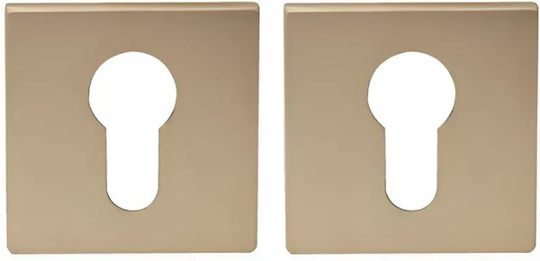 Изображение товара Накладка на цилиндр Vantage ET04SG SL (сатин золото)