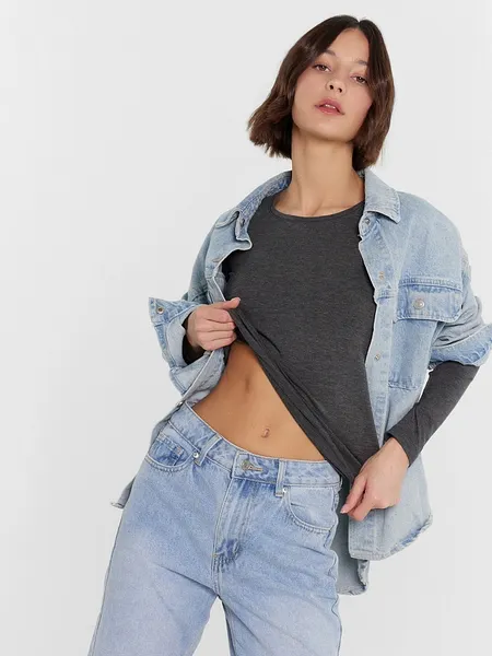 Изображение товара Термокофта Mark Formelle 602332 (р.164/170-84-90, меланж темно-серый 4348-F)