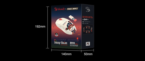 Изображение товара Мышь A4Tech Bloody R72 Ultra Proxy Boom (бежевый)
