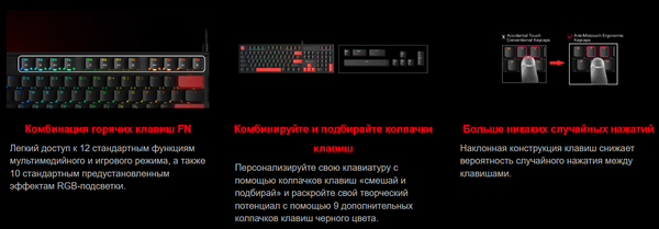 Изображение товара Клавиатура A4Tech Bloody S520N (черный)