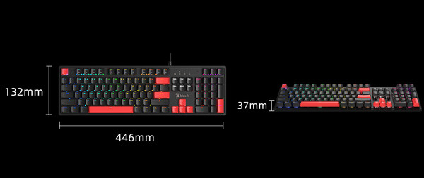 Изображение товара Клавиатура A4Tech Bloody S520N (черный)