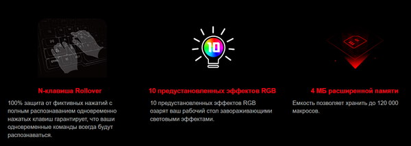 Изображение товара Клавиатура A4Tech Bloody S520N (черный)