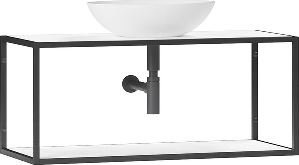 Изображение товара Тумба под умывальник Belux Аляска НП 80 (1, белый глянцевый)