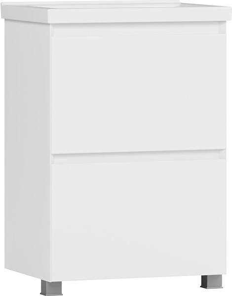 Изображение товара Тумба под умывальник Belux Киото Н 60-02 (1, белый глянцевый)