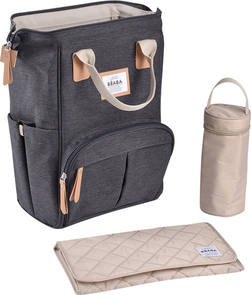 Изображение товара Сумка для коляски Beaba Sac Wellington Dark Heath Grey 940328