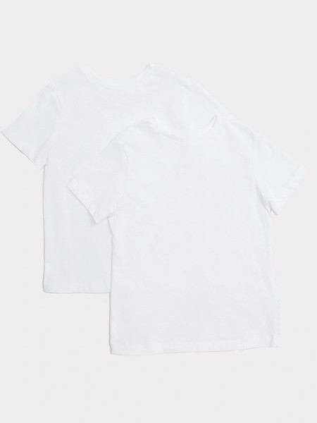 Изображение товара Комплект футболок детских Mark Formelle 113379-2 (р.110-56, белый)