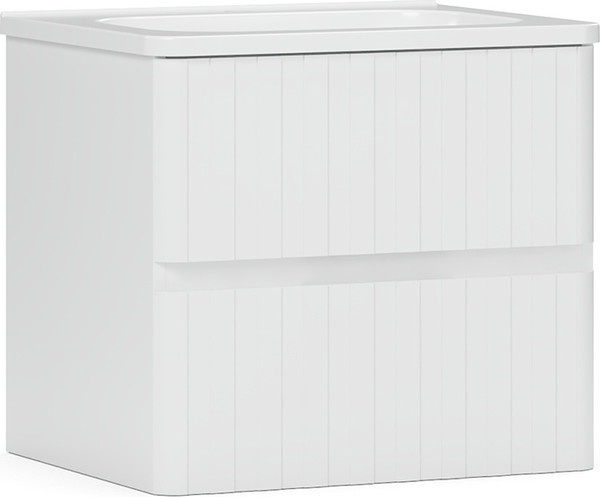 Изображение товара Тумба под умывальник Belux Осло НП 60-02 (18, белый матовый)