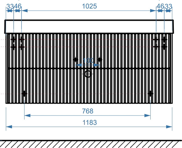 Изображение товара Тумба под умывальник Belux Сиртаки НП 120-02 (18, белый матовый)