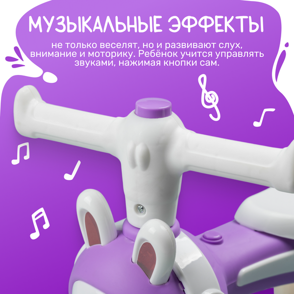 Изображение товара Каталка детская NINO LF-201 (фиолетовый)
