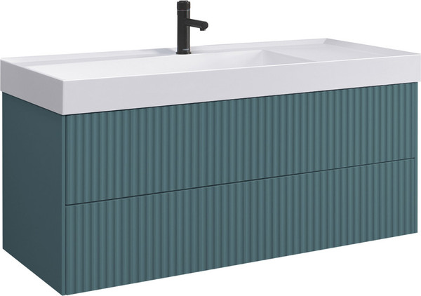 Изображение товара Тумба под умывальник Belux Сиртаки НП 120-02 (179, голубой малахит матовый)