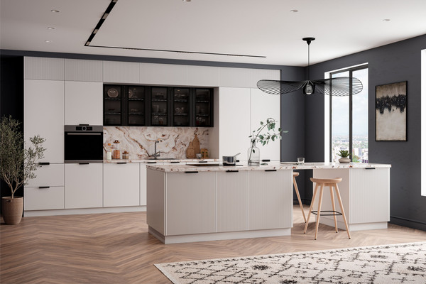 Изображение товара Шкаф навесной для кухни ДСВ П 800 Ройс (белый скин)