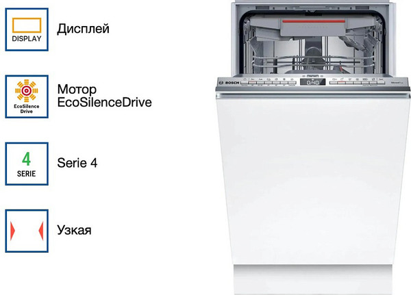 Изображение товара Посудомоечная машина Bosch SPV4HMX49E