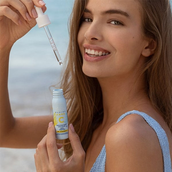 Изображение товара Сыворотка для лица Bielenda C Marine Care глубоко увлажняющая и тонизирующая (30мл)