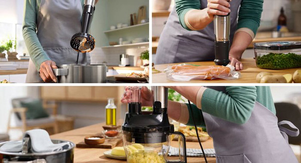 Изображение товара Блендер погружной Bosch MSM6M622 (черный)